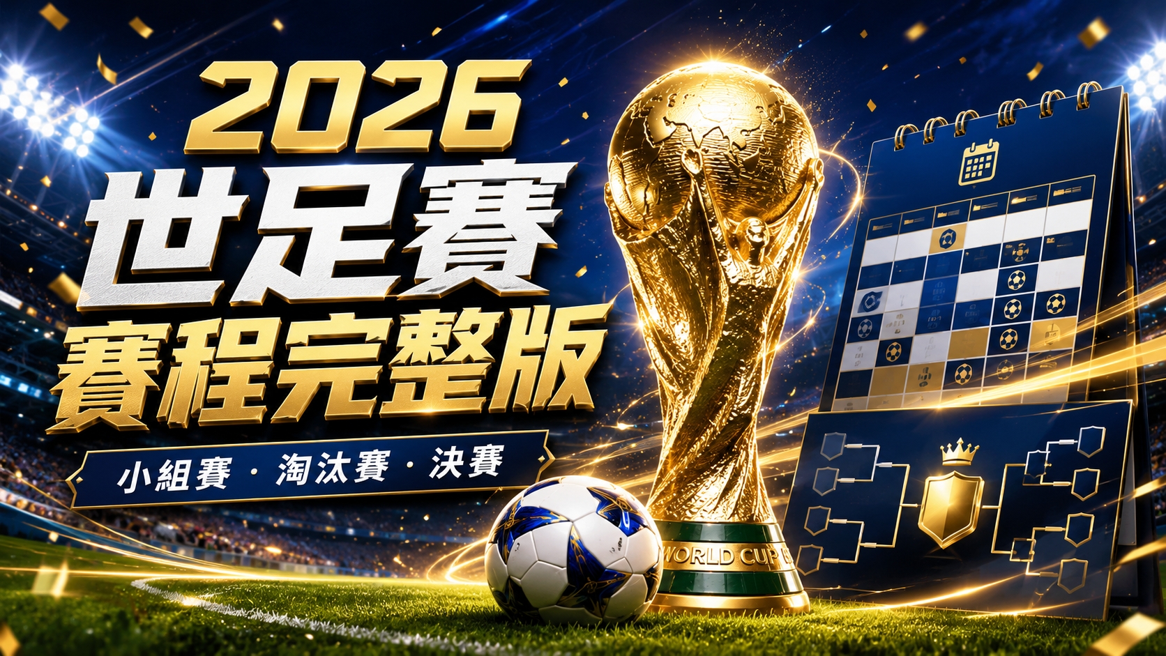 2026世足賽賽程完整版