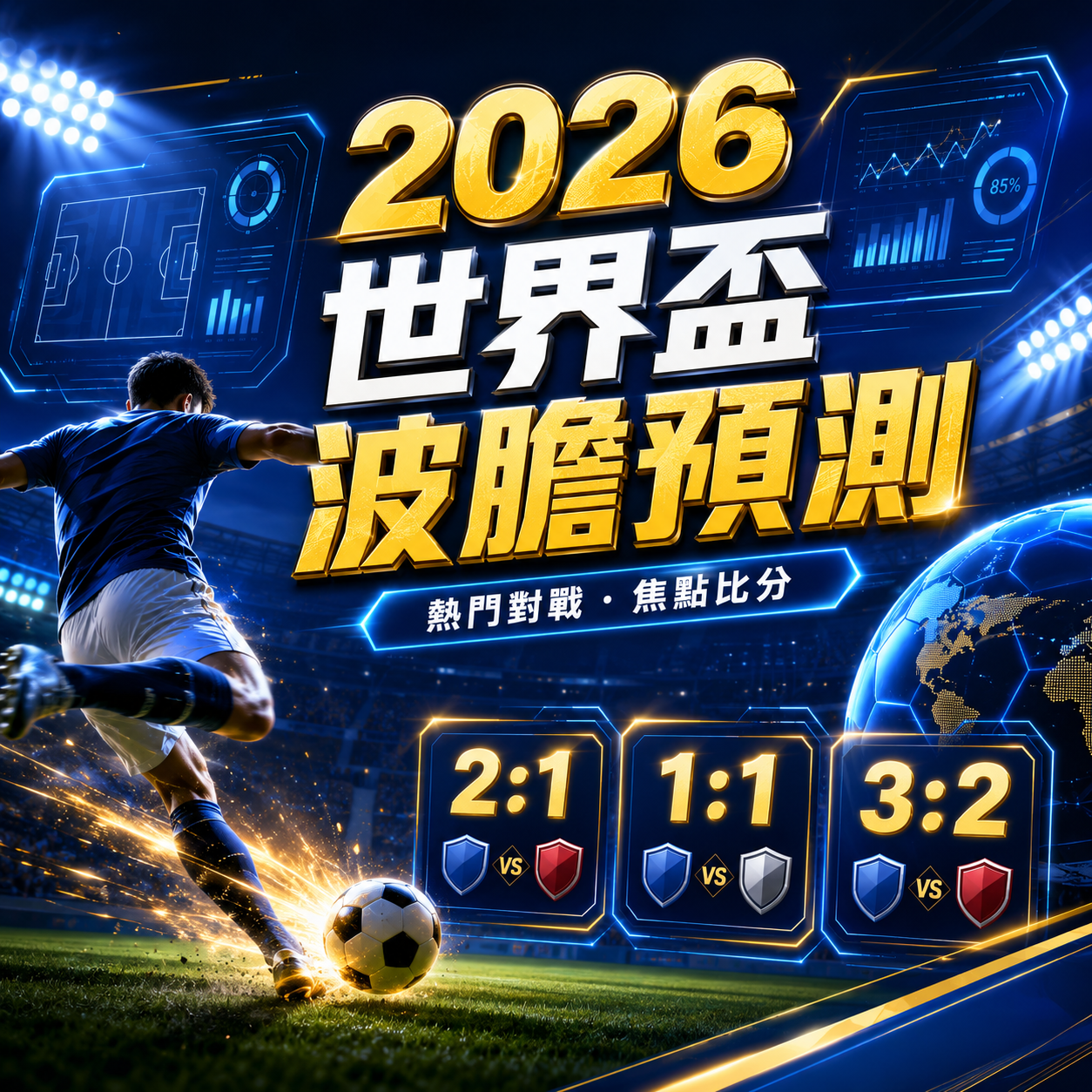 2026世界盃波膽預測