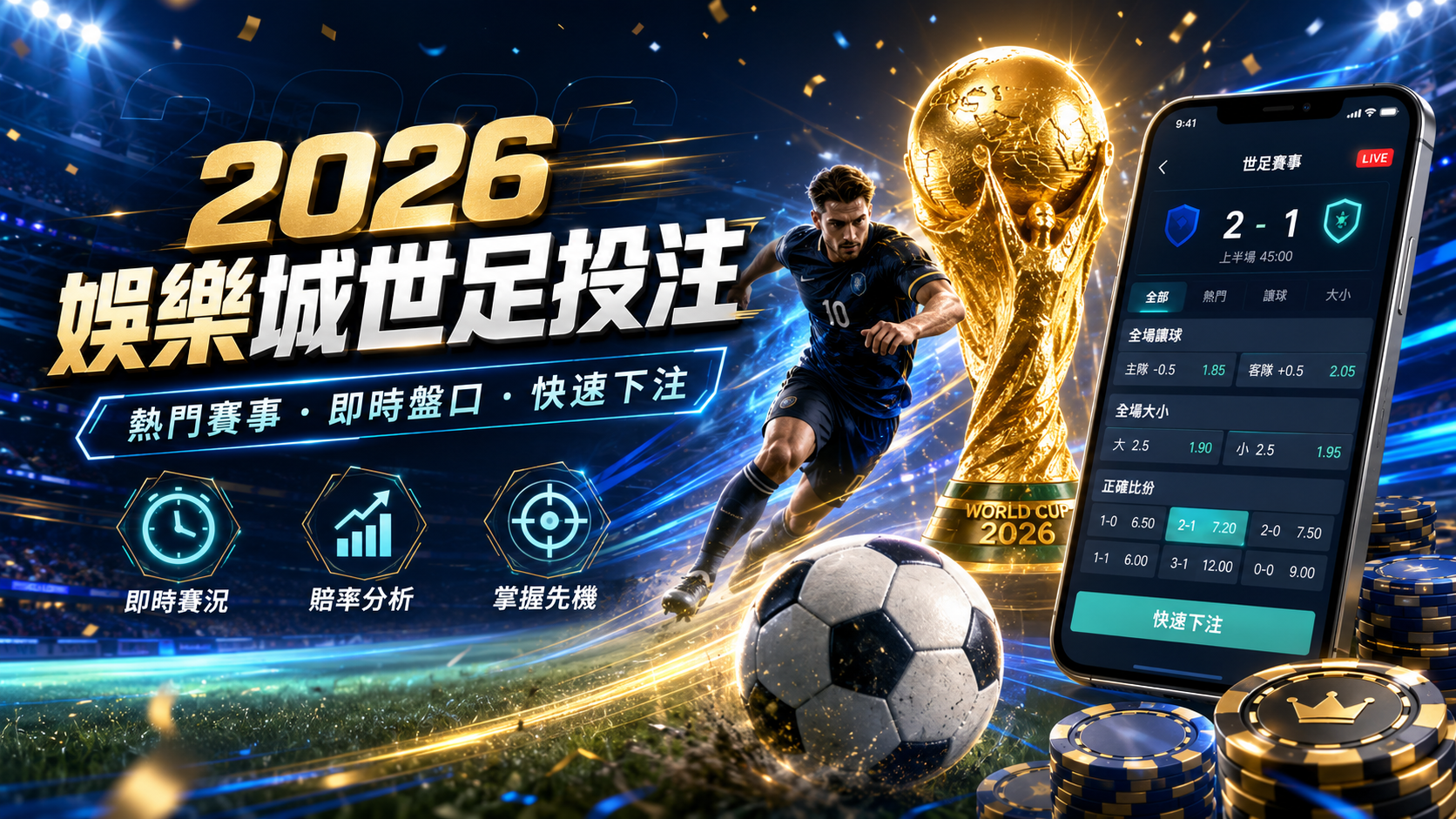 2026娛樂城世足投注