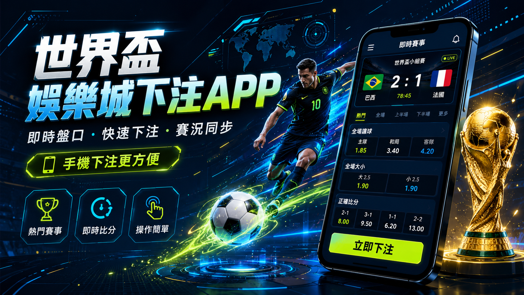 世界盃娛樂城下注app